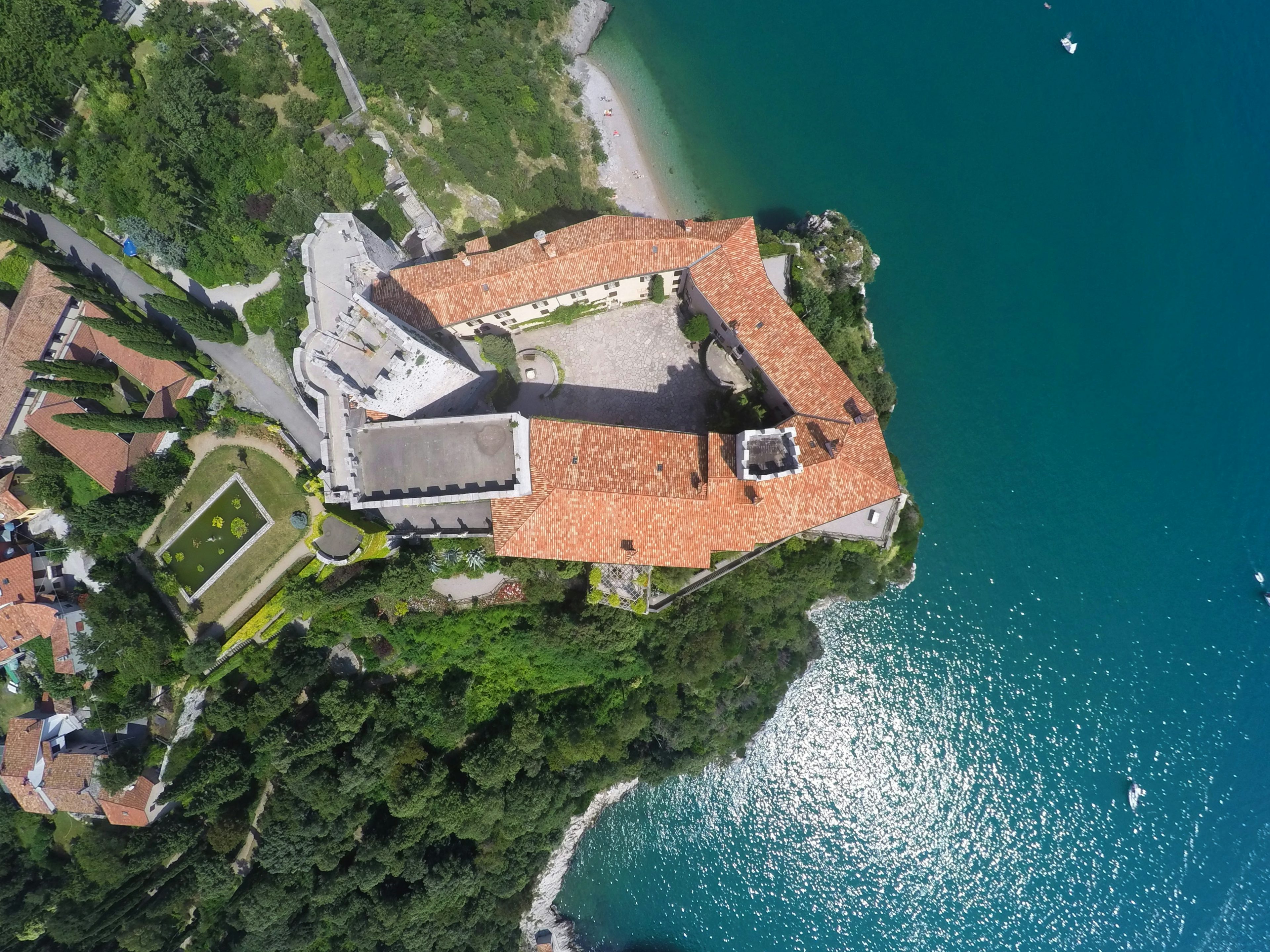 An aerial shot of UWC Adriatic